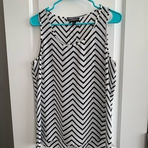 Open back express tank